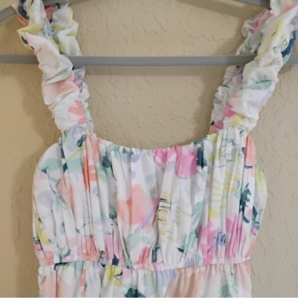 Abercrombie & Fitch × The Trevor Project Floral Empire Waist Sleeveless Dress - Picture 3 of 7